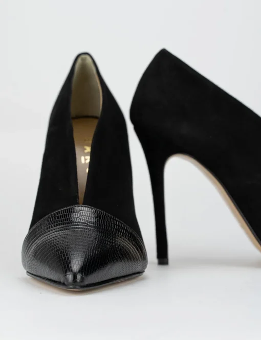 Decolte tacco 9 cm nero