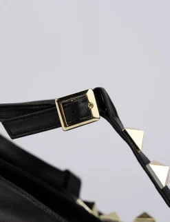 Decolte tacco 5 cm nero pelle