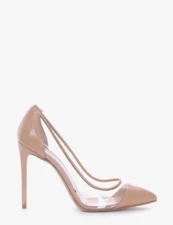 decolte tacco 10 cm rosa
