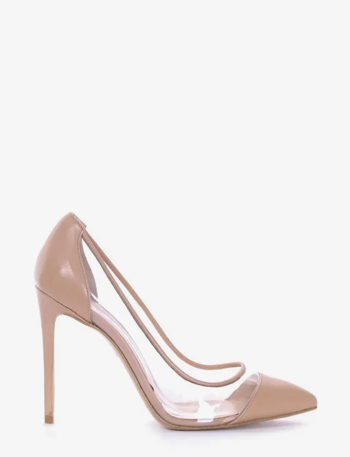 decolte tacco 10 cm rosa