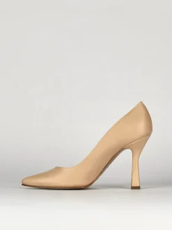 Decolte tacco 8cm rosa pelle