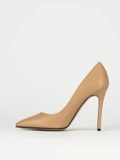 Decolte' tacco 11 cm rosa pelle