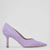 Decoltè tacco 7 cm rosa camoscio