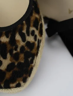 Espadrilla zeppa 6 cm multicolor cavallino