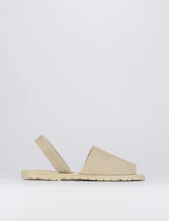 Espadrillas pelle beige