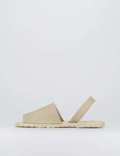 Espadrillas pelle beige