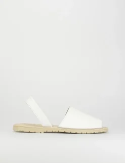 Espadrillas pelle bianco