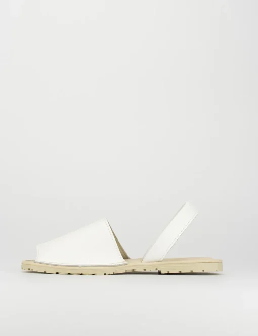 Espadrillas pelle bianco