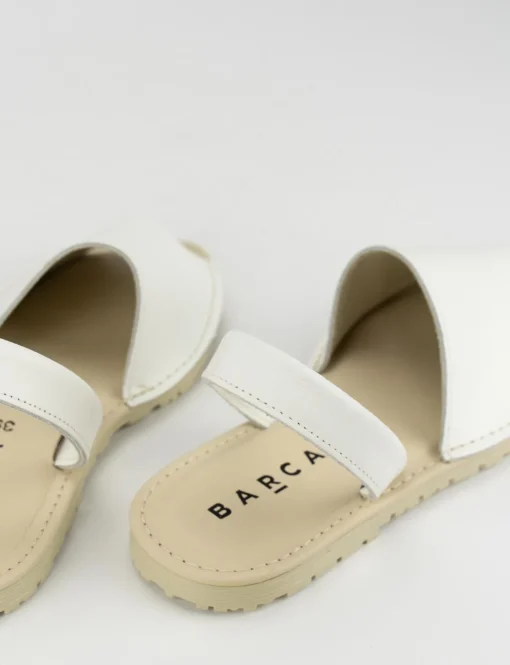 Espadrillas pelle bianco