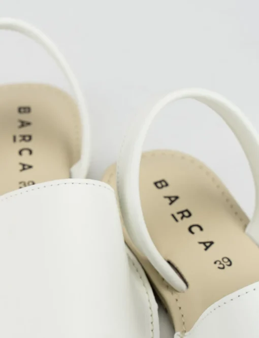 Espadrillas pelle bianco