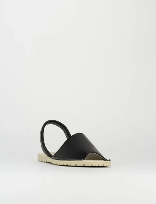 Espadrillas pelle nero