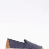 Espadrillas / mocassino basso blu