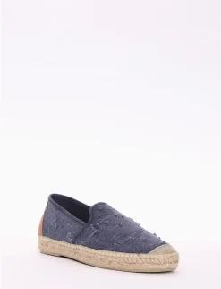 Espadrillas / mocassino basso blu