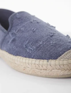 Espadrillas / mocassino basso blu
