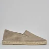 Mocassini camoscio beige