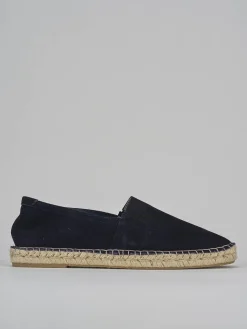 Mocassini camoscio blu