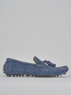 Mocassini camoscio jeans