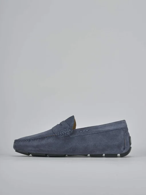 Mocassini camoscio jeans