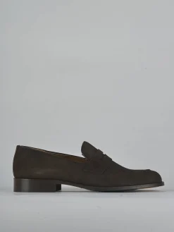 Mocassini camoscio testa