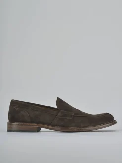 Mocassini camoscio testa