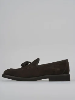 Mocassini camoscio testa