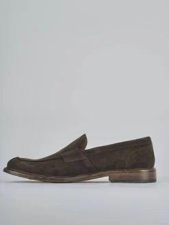 Mocassini camoscio testa