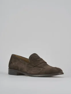 Mocassini camoscio testa