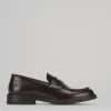 Mocassini pelle bordo'