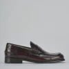 Mocassini pelle bordo'
