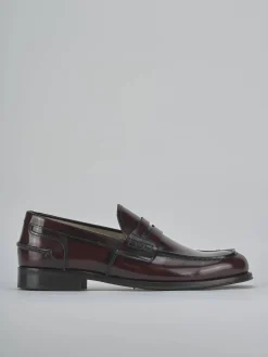 Mocassini pelle bordo'