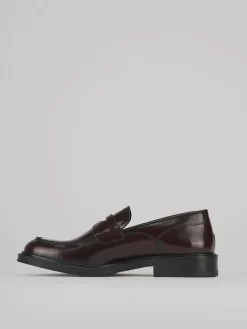 Mocassini pelle bordo'