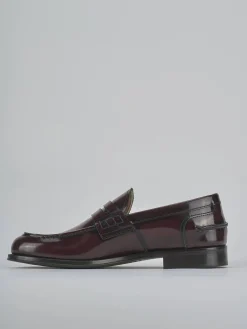 Mocassini pelle bordo'