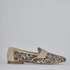 Mocassini tacco 1cm camoscio marrone