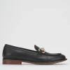 Mocassini tacco 2cm pelle nero