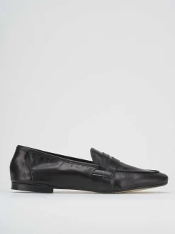 Mocassini tacco 1cm pelle nero