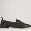 Mocassini tacco 1cm pelle nero