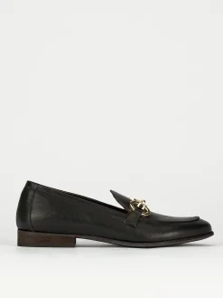 Mocassini tacco 1cm pelle nero