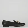 Mocassini tacco 1cm pelle nero