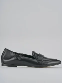 Mocassini tacco 1cm pelle nero