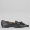 Mocassini tacco 1cm pelle nero