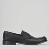 Mocassini tacco 1cm pelle nero