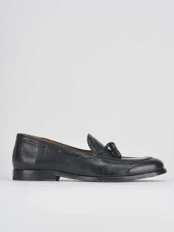 Mocassini tacco 2cm pelle nero