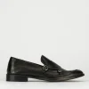 Mocassini tacco 1cm pelle nero