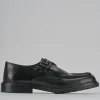 Mocassini tacco 2cm pelle nero