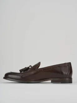 Mocassini tacco 2cm pelle testa