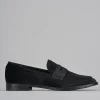 Mocassini tacco 2cm velluto nero
