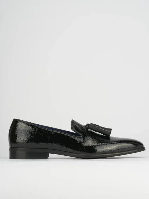 Mocassini vernice nero