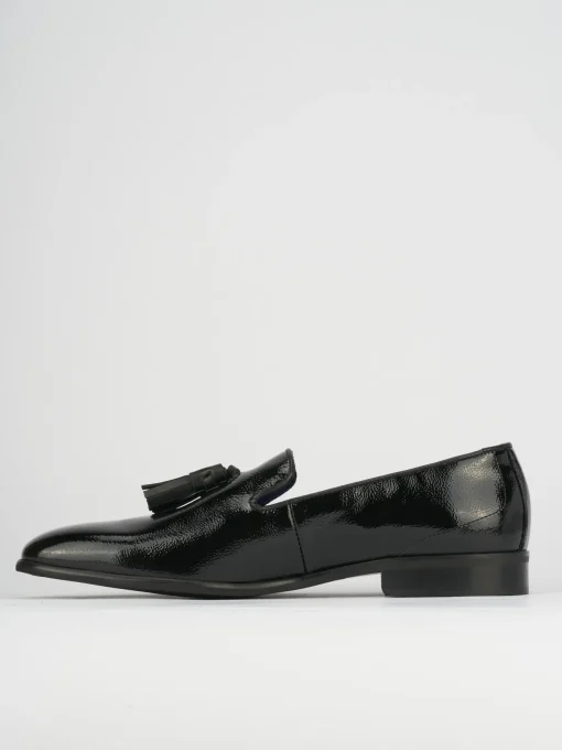 Mocassini vernice nero
