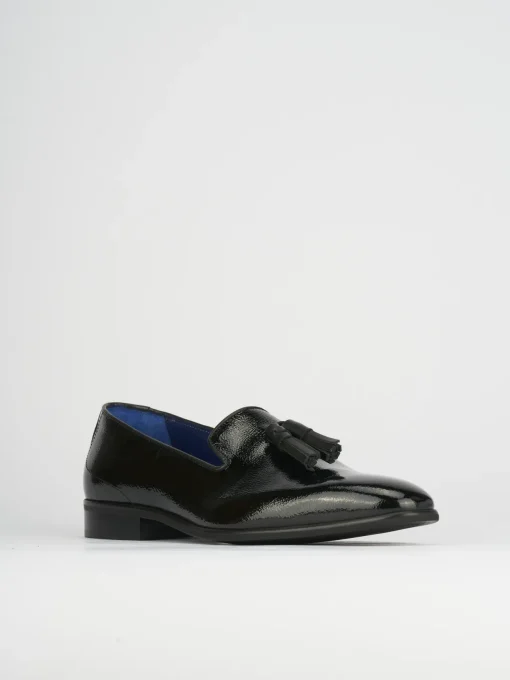 Mocassini vernice nero