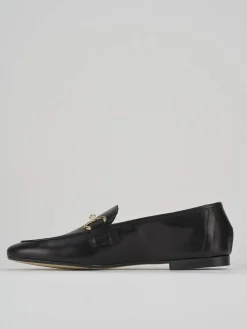 Mocassino nero pelle